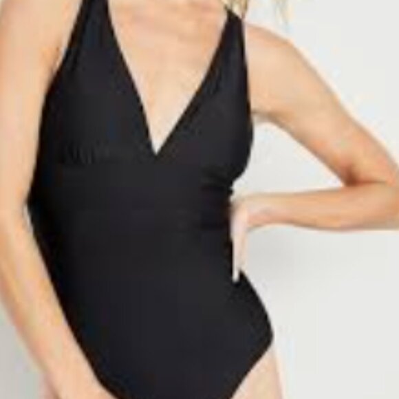 Old Navy Black One-Piece Swimsuit Medium - Picture 8 of 8